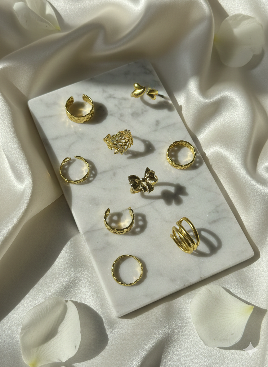 A stylish ring with a sleek and well-balanced shape. The polished surface and comfortable fit make it suitable for daily wear as well as formal styling.