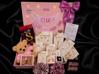 Sweetheart Premium Gift Hamper for anniversary featuring jewelry, chocolates, teddy bear, and decorative items.