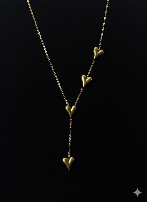 Hearts Pendant Necklace