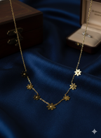 Flowers Pendant Necklace