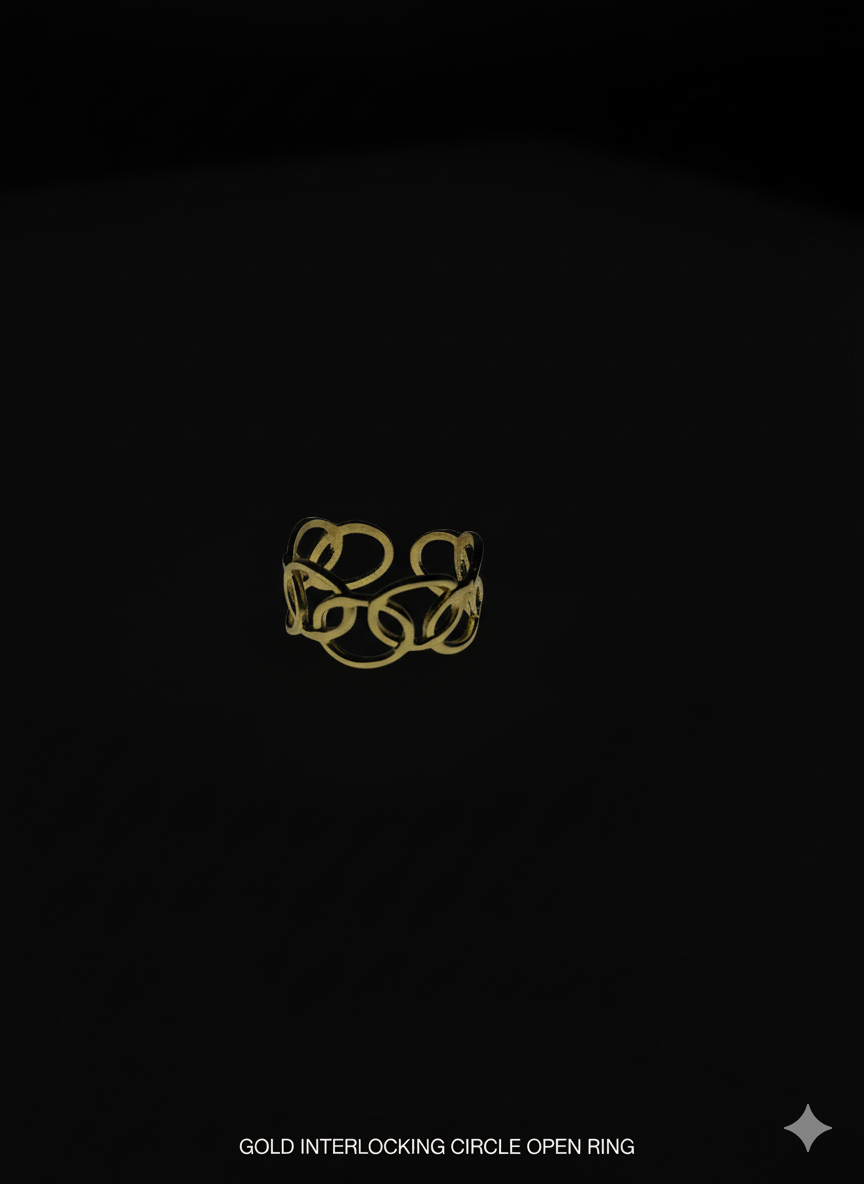 Gold Box Ring Collection – 6 Elegant Designs in Premium Finish - ZOMARA