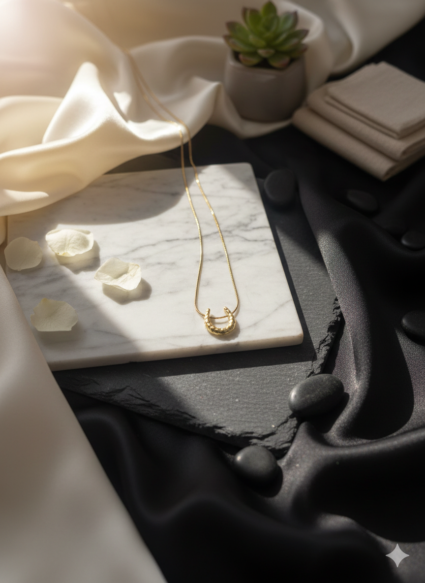 U shape Pendant Necklace