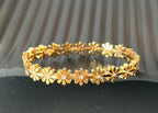 Classic Everyday Bracelet – ₹299 displayed on a black velvet background, showcasing its elegant design. Classic Everyday Bracelet – ₹299 displayed on a black velvet background, showcasing its elegant design.