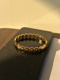Golden Daisy Band Bracelet