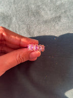 White diamond ring for women party wear