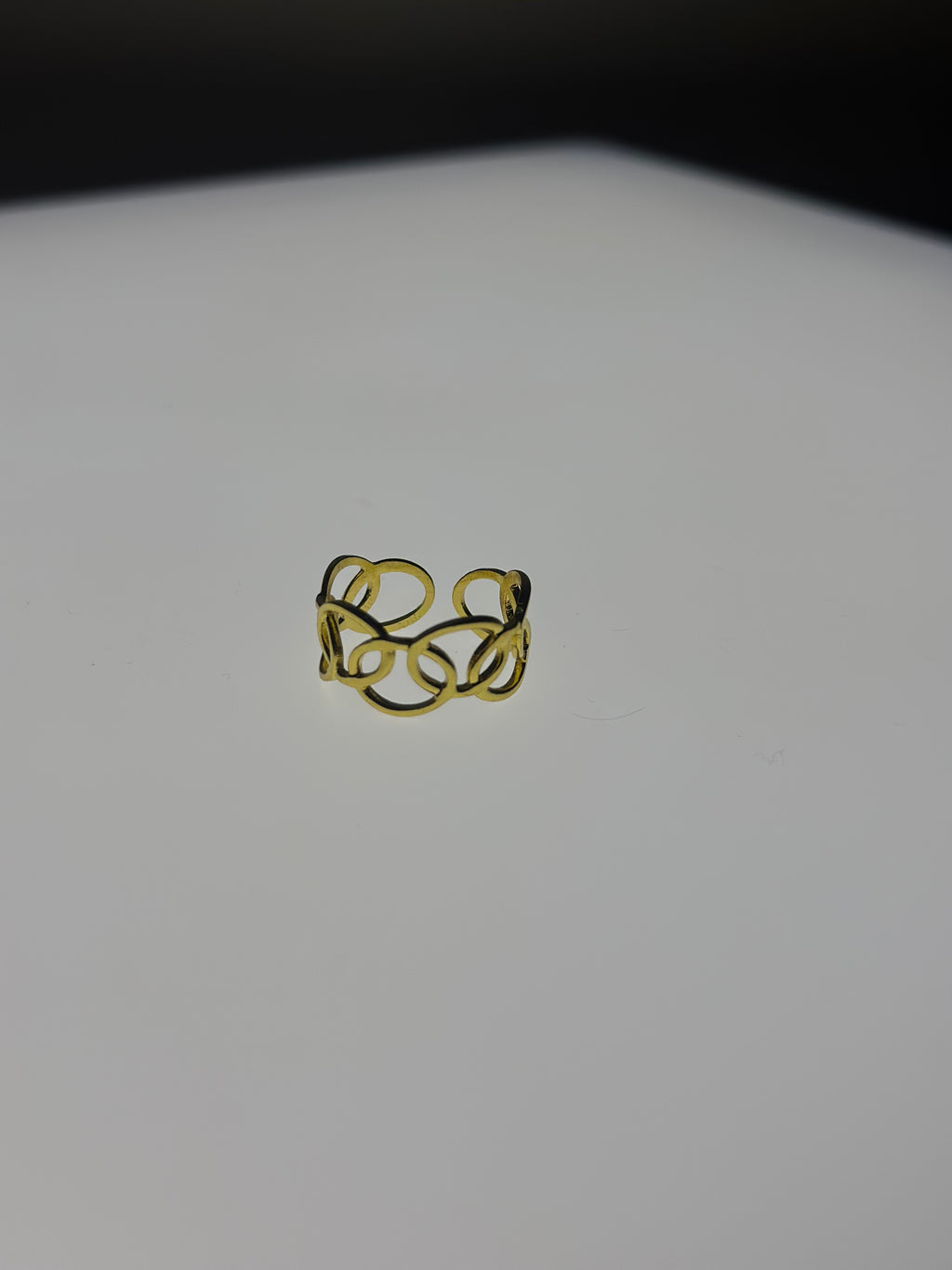 Gold Circles Ring