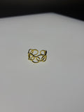 Gold Circles Ring
