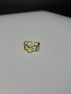 Gold Circles Ring