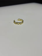Gold Hearts Ring