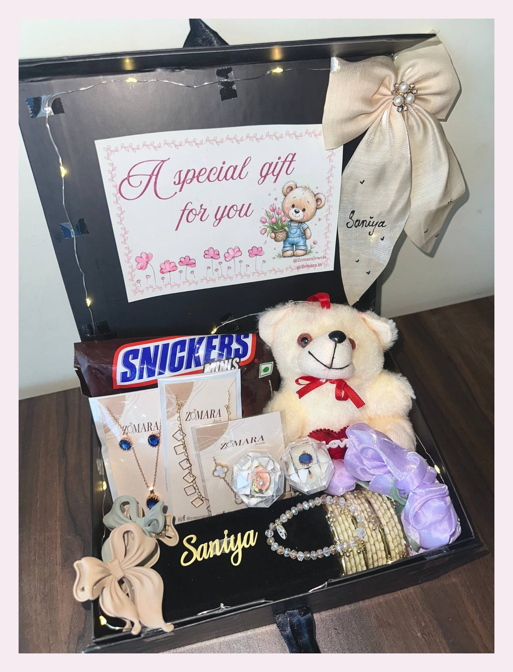 Premium gift hamper in luxury presentation box for birthdays, anniversaries and special occasions