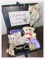 Premium gift hamper in luxury presentation box for birthdays, anniversaries and special occasions