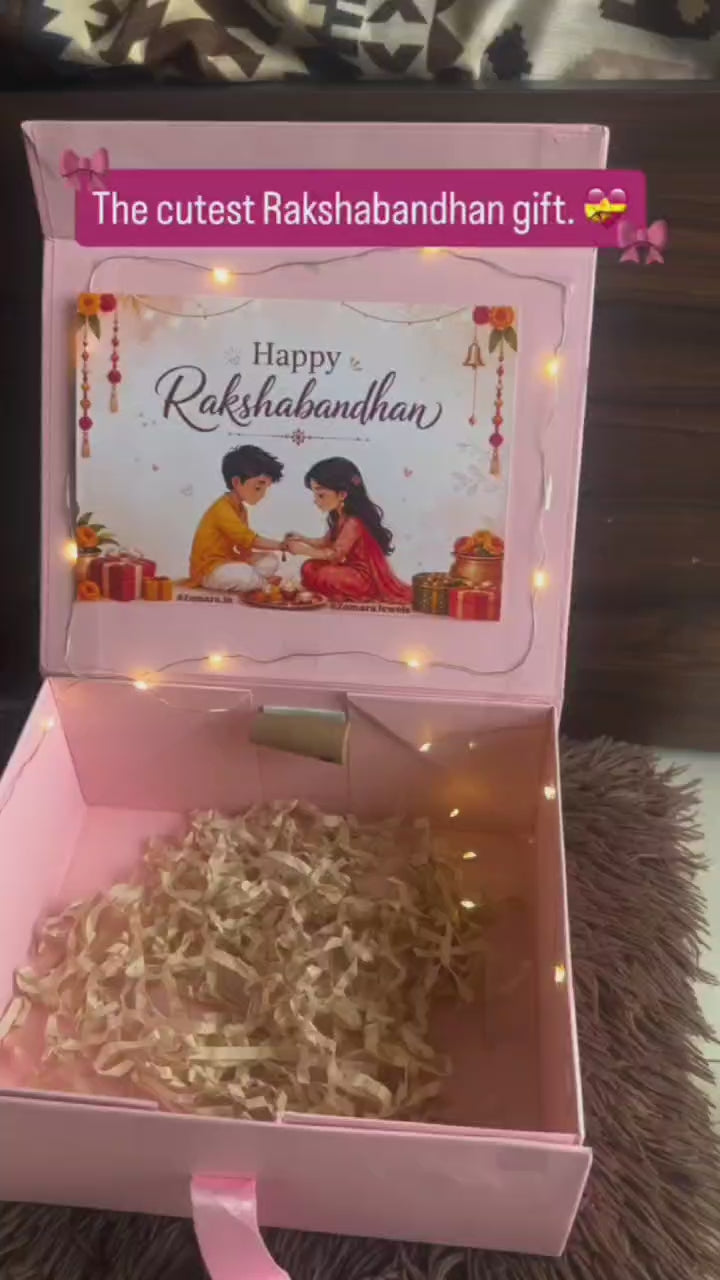 Rakshabandhan Special Gift Hamper – Jewelry &amp; Chocolate Box