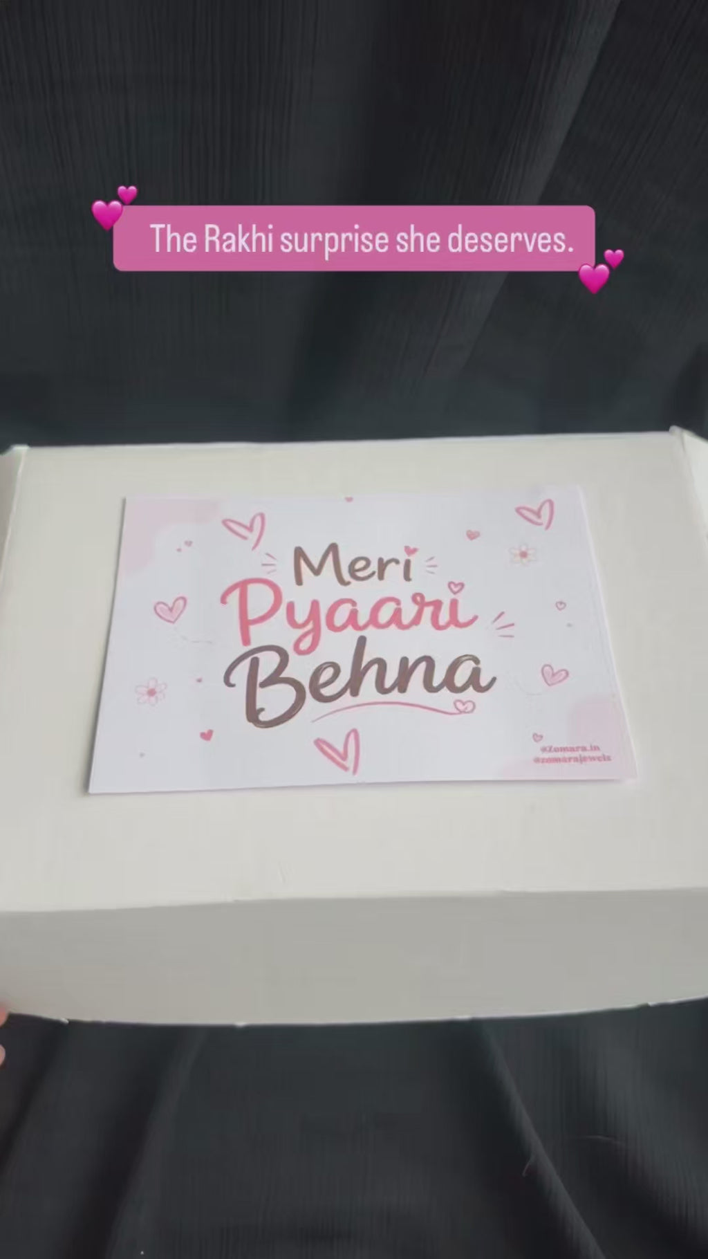 Rakshabandhan Special Gift Hamper – Jewelry &amp; Chocolate Box