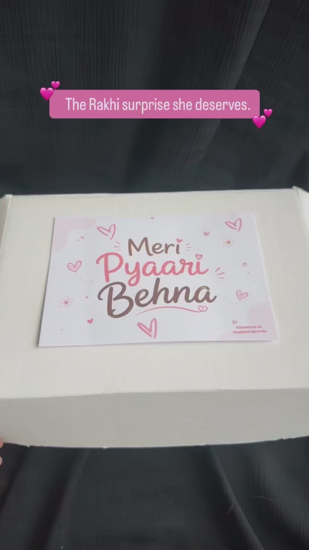 Rakshabandhan Special Gift Hamper – Jewelry &amp; Chocolate Box