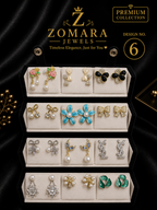 Mystery Earring Box – 12 Pairs Surprise Stud Earrings Gift Set for Women & Girls