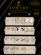 12-Pair Elegant Statement Earring Set for Women