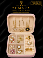 Mini Jewellery Travel Case – 10 Pc Jewelry Set | Rakhi Gift for Sister