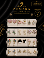 Mystery Earring Box – 12 Pairs Surprise Stud Earrings Gift Set for Women & Girls