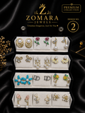 Mystery Earring Box – 12 Pairs Surprise Stud Earrings Gift Set for Women & Girls