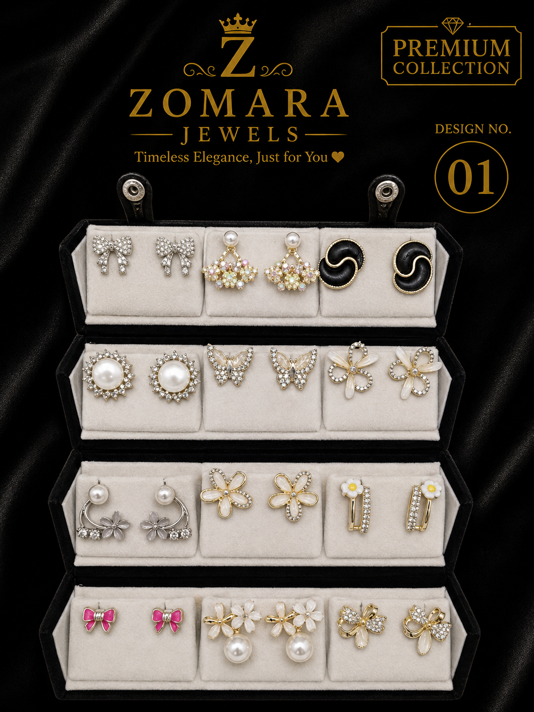 Mystery Earring Box - 12 Pairs