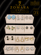 12-Pair Elegant Statement Earring Set for Women