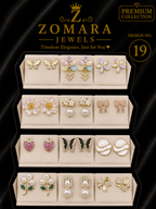 12-Pair Elegant Statement Earring Set for Women