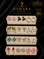 12-Pair Elegant Statement Earring Set for Women