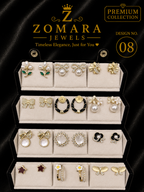 12-Pair Elegant Statement Earring Set for Women