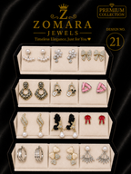 12-Pair Elegant Statement Earring Set for Women