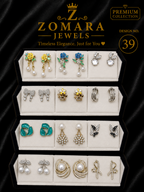 Mystery Earring Box – 12 Pairs Surprise Stud Earrings Gift Set for Women & Girls
