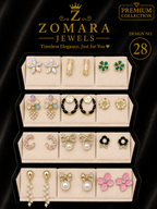 12-Pair Elegant Statement Earring Set for Women