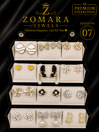 12-Pair Elegant Statement Earring Set for Women