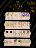 Mystery Earring Box – 12 Pairs Surprise Stud Earrings Gift Set for Women & Girls