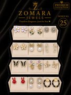 12-Pair Elegant Statement Earring Set for Women