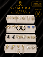 12-Pair Elegant Statement Earring Set for Women