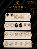 12-Pair Elegant Statement Earring Set for Women