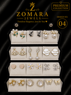 12-Pair Elegant Statement Earring Set for Women