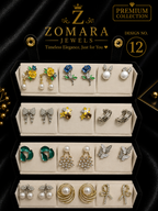 Mystery Earring Box – 12 Pairs Surprise Stud Earrings Gift Set for Women & Girls