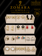 12-Pair Elegant Statement Earring Set for Women