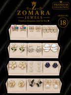 12-Pair Elegant Statement Earring Set for Women