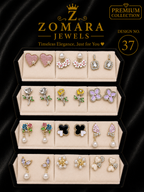 Mystery Earring Box – 12 Pairs Surprise Stud Earrings Gift Set for Women & Girls