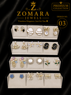 12-Pair Elegant Statement Earring Set for Women