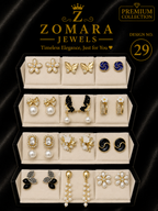 12-Pair Elegant Statement Earring Set for Women